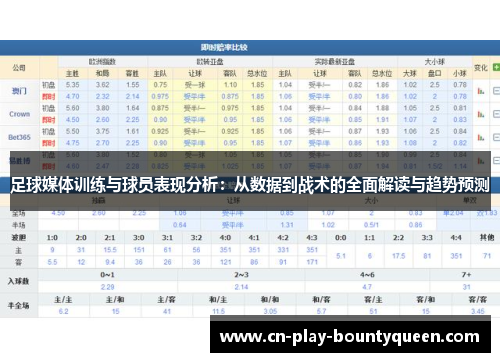 足球媒体训练与球员表现分析：从数据到战术的全面解读与趋势预测