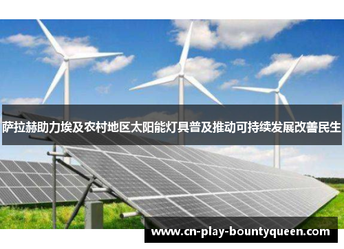 萨拉赫助力埃及农村地区太阳能灯具普及推动可持续发展改善民生